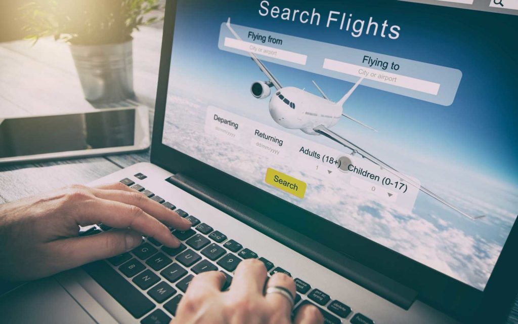 thiết kế website đặt vé máy bay