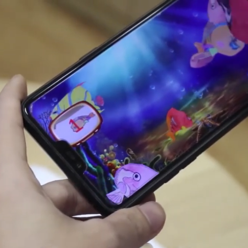 Mobile AR Fish Coloring