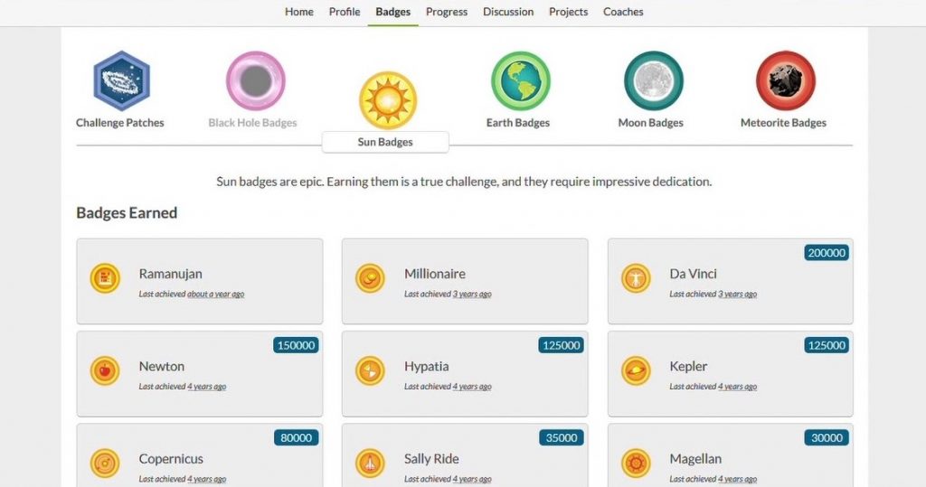 Khan Academy gamification