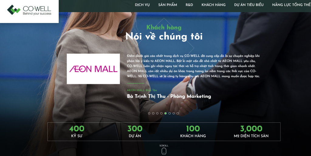 8 tính năng khi thiết kế website co-well