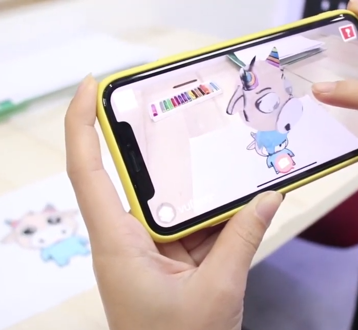 Mobile AR xR Coloring