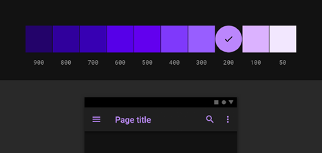 dai mau cho dark theme
