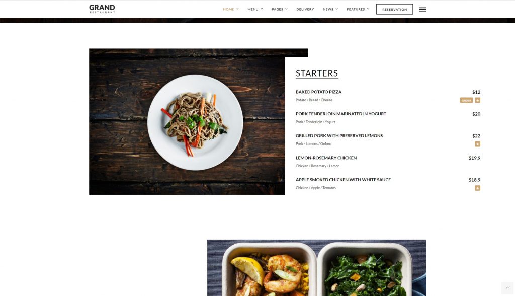 Thiet ke website nha hang thu hut khien thuc khach khong the choi tu 44 Co well