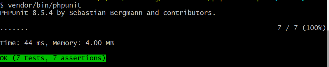 PHP unit testing 5
