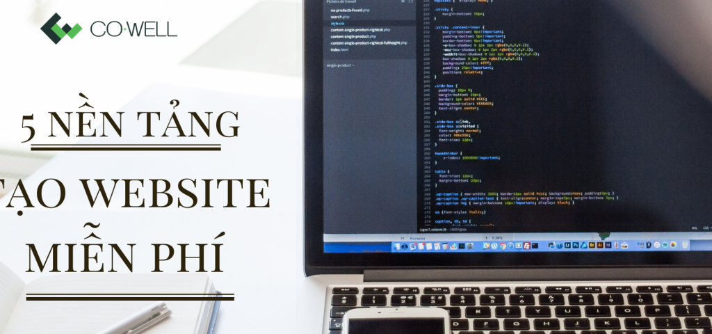 5 nen tang website mien phi