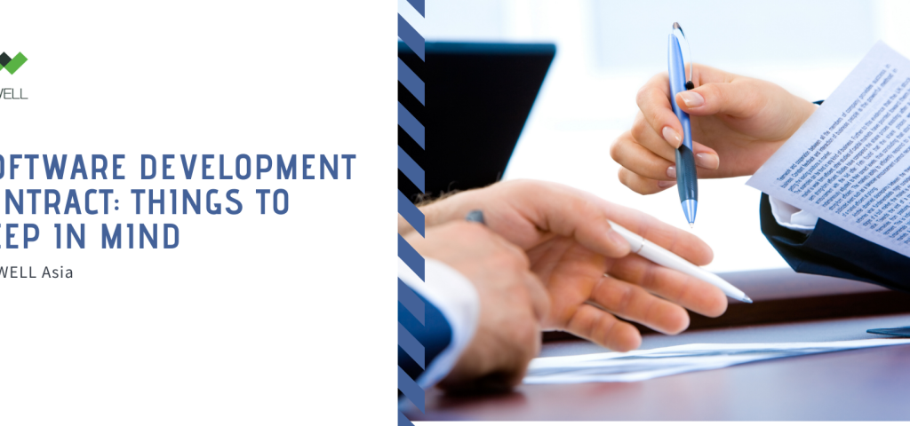 SOFTWARE DEVELOPMENT CONTRACT THINGS TO KEEP IN MIND