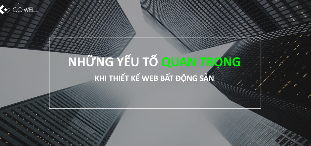 thiết kế web bất động sản